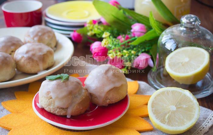 Медові пряники у лимонної глазурі